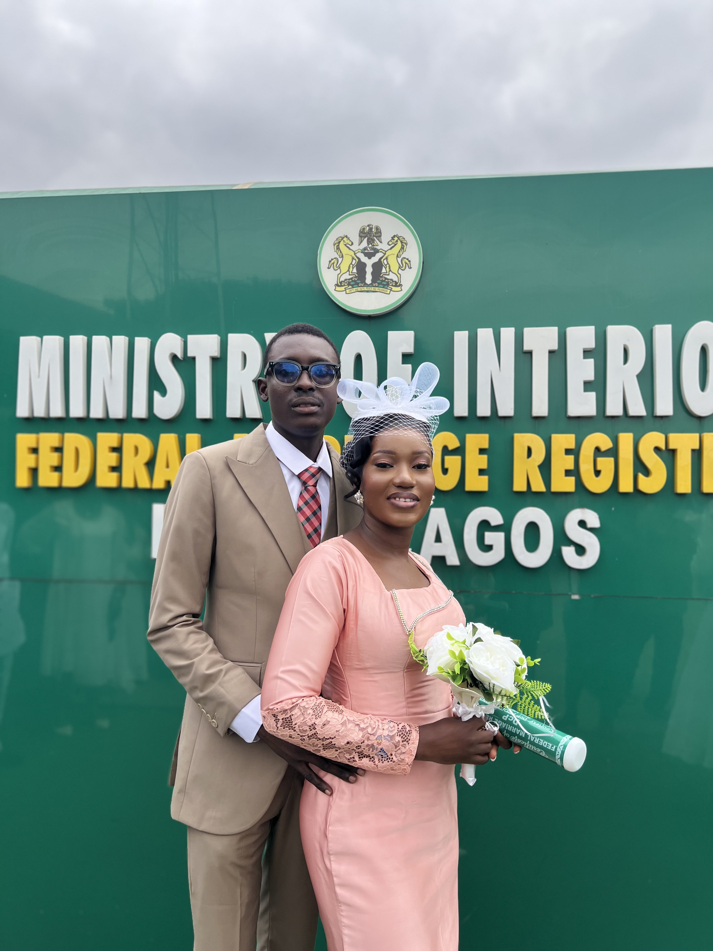 Moments of Adesunkanmi and Opeyemi