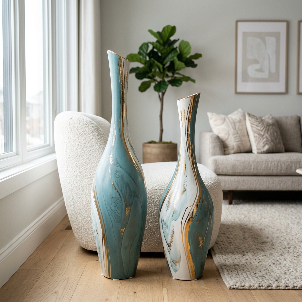 Standing Decorative Vases